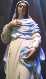 VIRGEN PURISIMA Marmolina 38cms 002